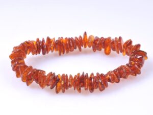 Кехлибарен чипс цвят коняк