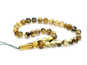 Изключителна кехлибарена броеница