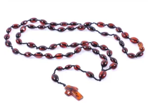 Розария - колие броеница кехлибар