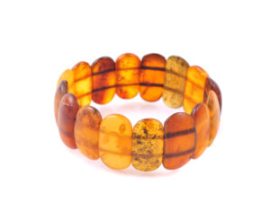 Страхотна гривна плочки суров кехлибар